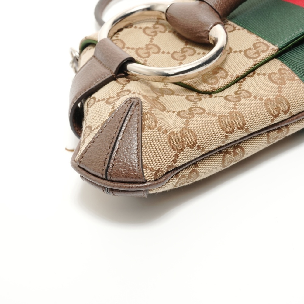 Gucci Brown GG Canvas Horsebit - Picture 5 of 9